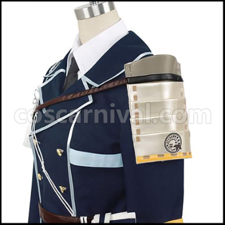 Touken Ranbu Tantou Danshi Hirano Toushirou Cosplay Costume coscarnival - Hem Detail