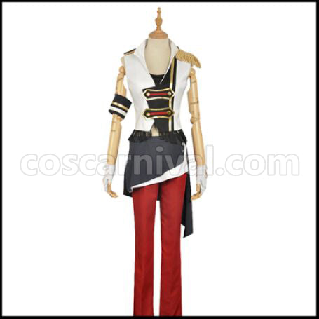 Tsukiuta. The Animation Hazuki You Cosplay Costume coscarnival - Front View