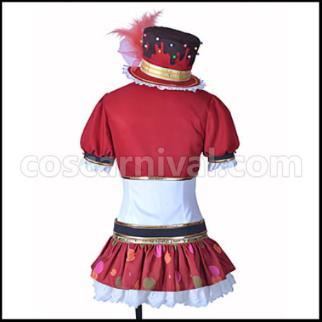 Love Live! School Idol Festival Valentine's Edition 2015 First Half Post-Awakening Nico Yazawa Cosplay Costume coscarnival - Side Profile