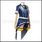 BanG Dream! Let's Start Running The Best Music! Saaya Yamabuki Cosplay Costume coscarnival - Back View
