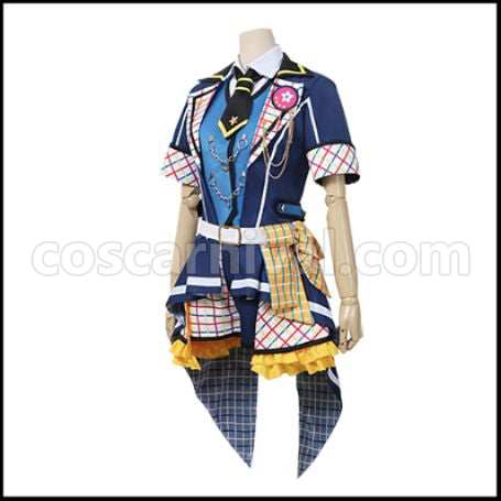 BanG Dream! Let's Start Running The Best Music! Saaya Yamabuki Cosplay Costume coscarnival - Side Profile