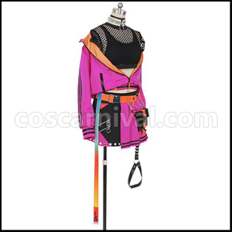 Paradox Live BAE Anne Faulkner anZ Cosplay Costume coscarnival - Back View
