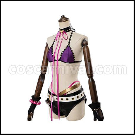 [Fate/Grand Order Costume] FGO BB Cosplay Costume coscarnival - Back View