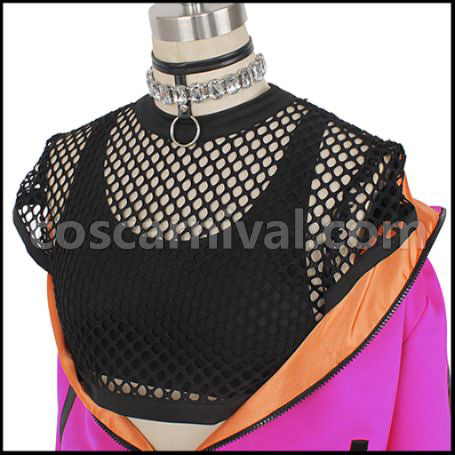 Paradox Live BAE Anne Faulkner anZ Cosplay Costume coscarnival - Collar Design
