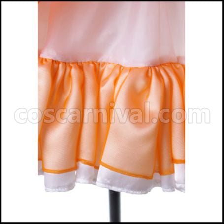 Tsukiuta. Fluna April Togawa Chisa Stage Outfit Cosplay Costume coscarnival - Hem Detail