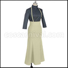 Hypnosis Mic Aohitsugi Nemu Cosplay Costume coscarnival - Back View