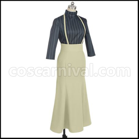 Hypnosis Mic Aohitsugi Nemu Cosplay Costume coscarnival - Back View