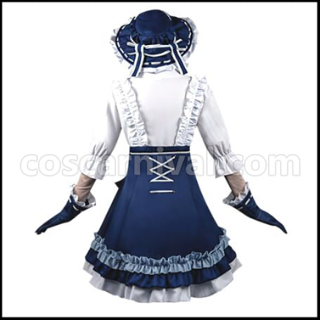 Identity V The Gardener (Emma Woods) Cosplay Costume coscarnival - Side Profile