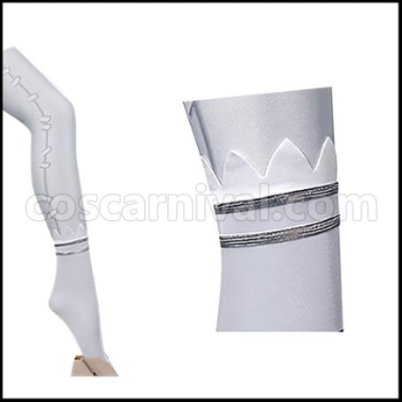 Identity V The Gardener (Emma Woods) Cosplay Costume coscarnival - Detail Close-up