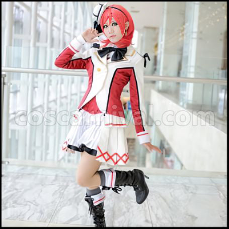 Love Live! 2nd Season That is Our Miracle Maki Nishikino Cosplay Costume coscarnival - Front View