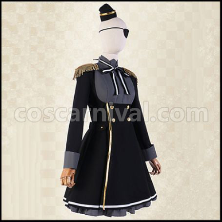 Spy Classroom Annette Cosplay Costume coscarnival - Back View