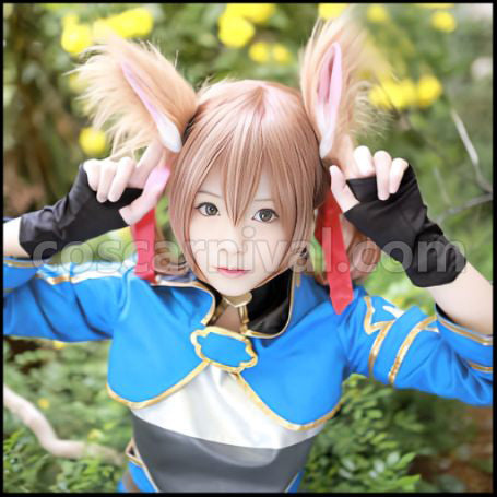 Sword Art Online II Phantom Bullet Silica / Ayano Keiko Cosplay Costume coscarnival - Front View