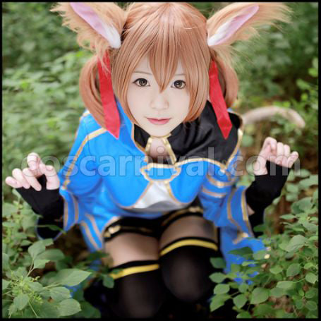 Sword Art Online II Phantom Bullet Silica / Ayano Keiko Cosplay Costume coscarnival - Side Profile