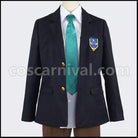 Free! Haruka Nanase Iwatobi High School Uniform Cosplay Costume coscarnival - Collar Design