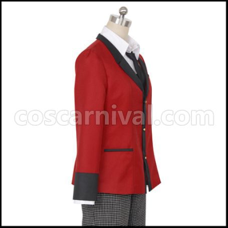 Kakegurui Ryota Suzui Cosplay Costume Coscarnival - Back View