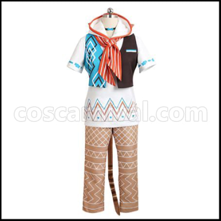 A3! Summer Group The Adventure Around Niboshi Ikaruga Misumi Cosplay Costume coscarnival - Front View