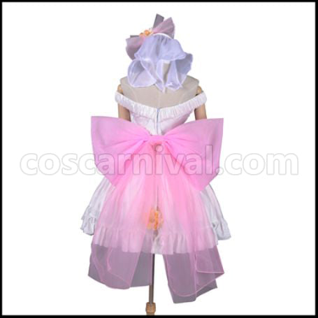 Love Live! School Festival Season 2 Episode 5 Love wing bell Rin Hoshizora Bride Cosplay Costume coscarnival - Side Profile