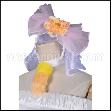 Love Live! School Festival Season 2 Episode 5 Love wing bell Rin Hoshizora Bride Cosplay Costume coscarnival - Collar Design