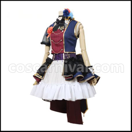 BanG Dream! 7th-LIVE Roselia Imai Lisa (Imai Lisa) Cosplay Costume coscarnival - Side Profile