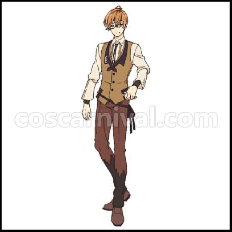 Nil Admirari no Tenbin: Teito Genwaku Kitan Shougo Ukai Cosplay Costume coscarnival - Front View