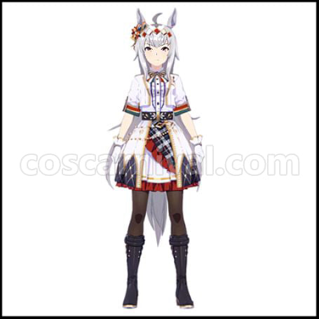 Uma Musume Pretty Derby Oguri Cap Christmas Cosplay Costume coscarnival - Front View