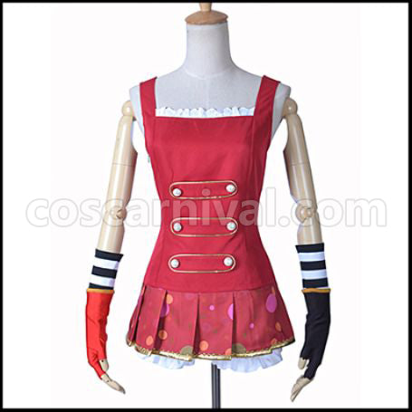 Love Live! School Idol Festival Valentine's Edition 2015 First Half Post-Awakening Rin Hoshizora Cosplay Costume coscarnival - Detail Close-up