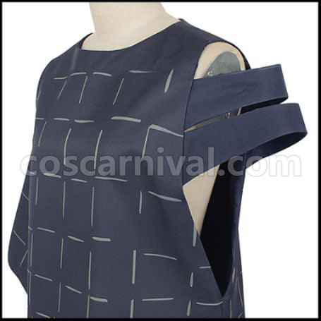 Jujutsu Kaisen Anime Version Mahito Cosplay Costume coscarnival - Collar Design