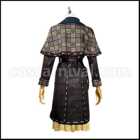 Identity V The Gardener (Emma Woods) Cosplay Costume Ver2 coscarnival - Back View