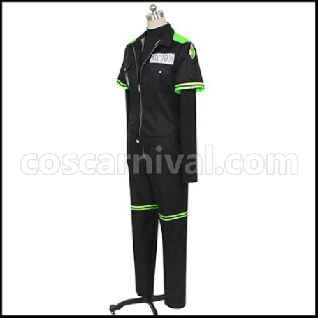 Twisted Wonderland Diasomnia Dormitory Malleus Draconia Gym Clothes Cosplay Costume coscarnival - Side Profile