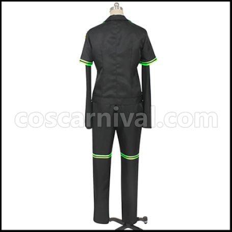 Twisted Wonderland Diasomnia Dormitory Malleus Draconia Gym Clothes Cosplay Costume coscarnival - Detail Close-up