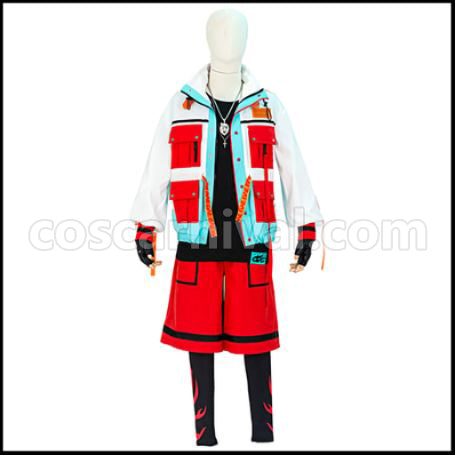 Paradox Live Exhibition Show BAE Suzakusano Allen Cosplay Costume coscarnival - Front View