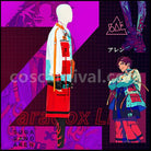 Paradox Live Exhibition Show BAE Suzakusano Allen Cosplay Costume coscarnival - Back View