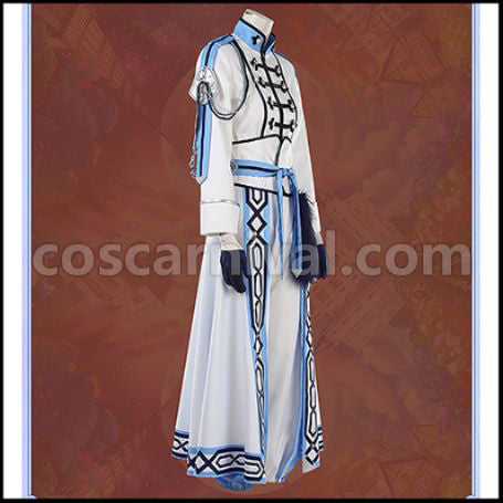 The Wizard's Promise Mahoyaku East Country Shino Sherwood First Anniversary Cosplay Costume coscarnival - Back View