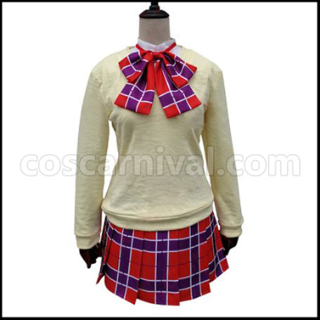 Mahou Shoujo Ore Uno Saki Uniform Cosplay Costume Ver2 by coscarnival - Front View