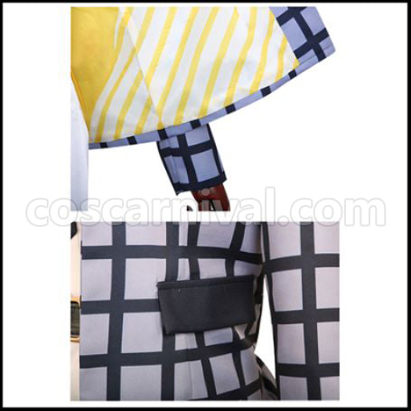 A3! Summer Group Sumera Tenma Cosplay Costume Ver2 coscarnival - Detail Close-up