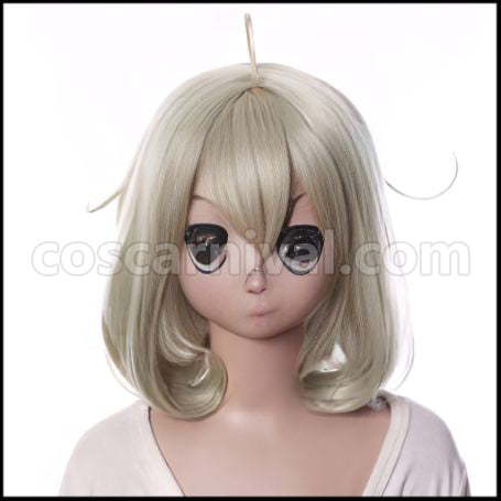 Sasami-san Ganbaranai Tsukuyomi Sasami Cosplay Wig coscarnival,Detail Close-up