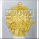 Karneval Yogi Short Golden Cosplay Wig coscarnival,Root Treatment