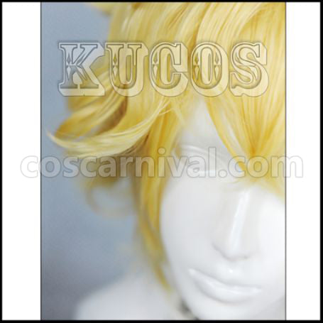 Karneval Yogi Short Golden Cosplay Wig coscarnival,Panoramic View