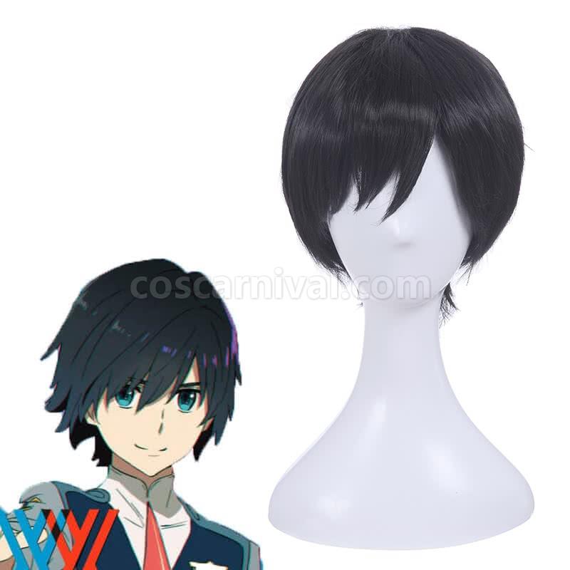 darling in the franxx hiro black wigs anime costumes