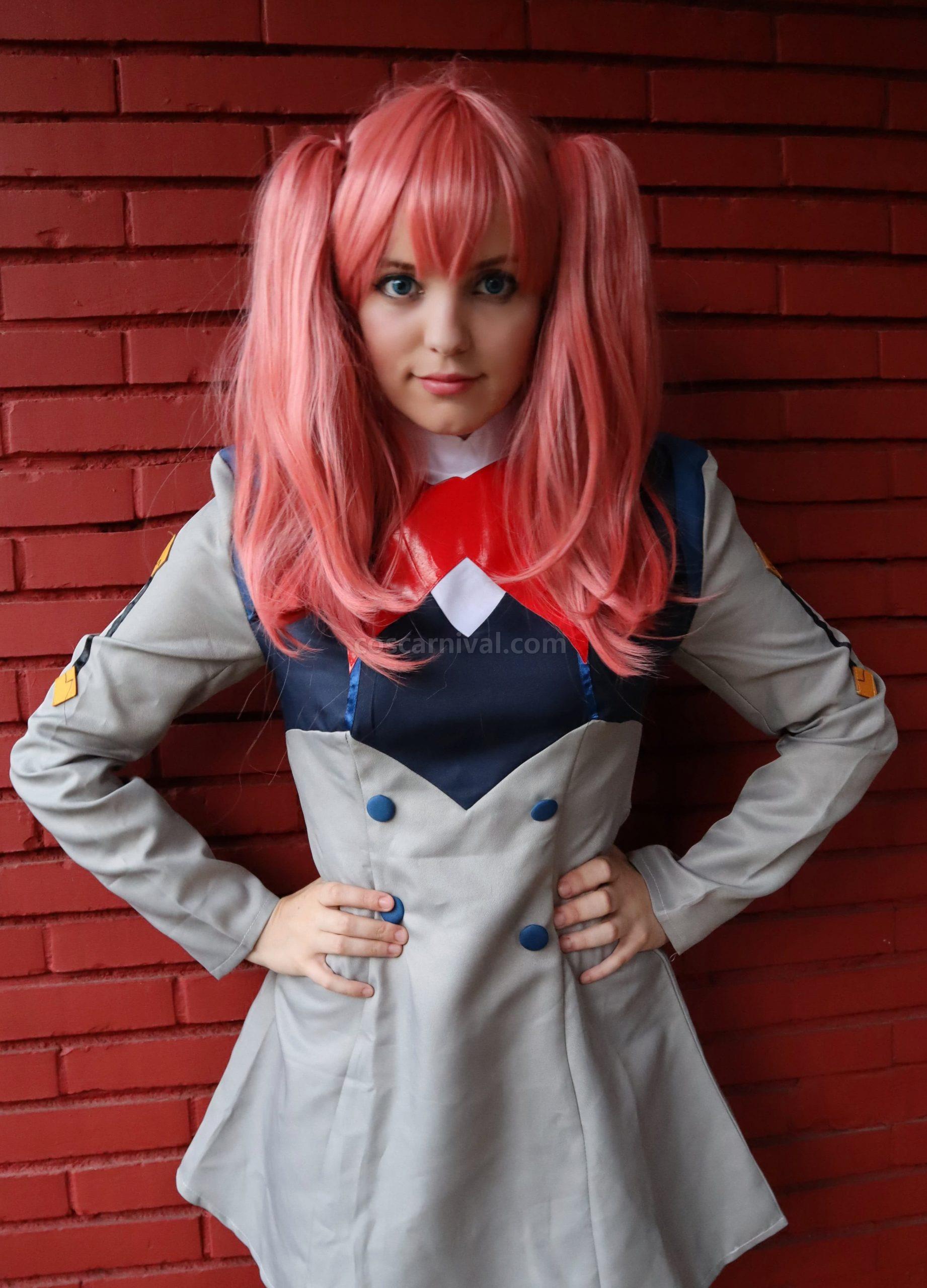 darling in the franxx pink miku wigs anime costume