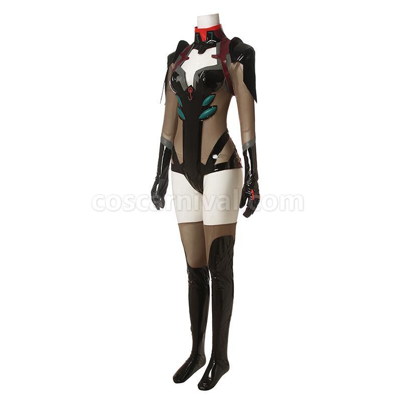 EVA Ayanami Rei Combat Suit Cosplay Costume coscarnival