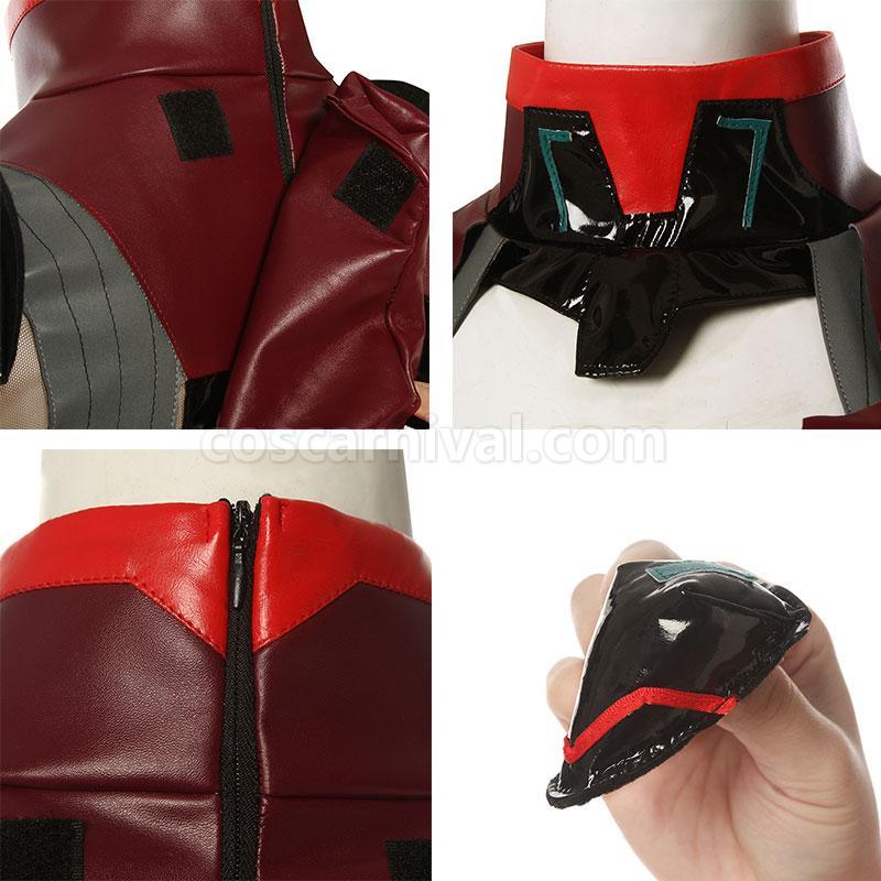 EVA Ayanami Rei Combat Suit Cosplay Costume coscarnival