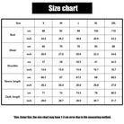 Eva cosplay costume from Sword Art Online, size chart