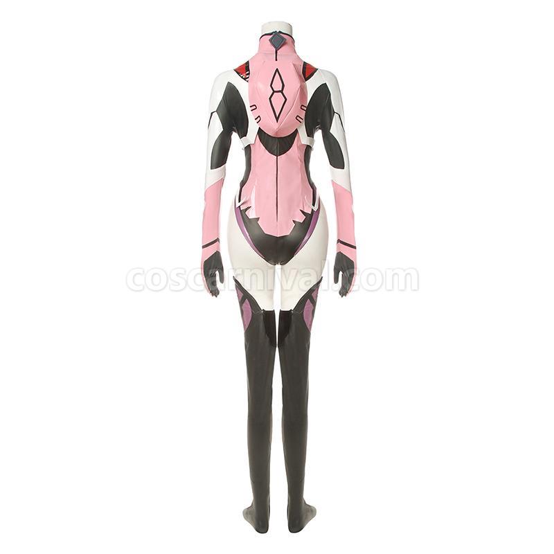 EVA Mari Makinami Illustrious Combat Suit Cosplay Costume coscarnival