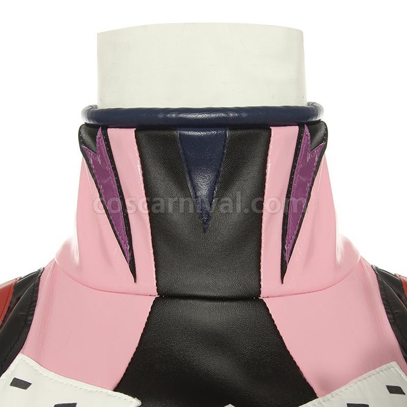 Eva cosplay costume from Sword Art Online, collar detail
