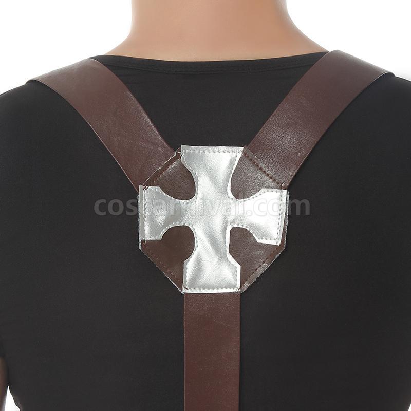 Fire Force Kusakabe Shinra 및 Hat 장갑 코스프레 마치 남자들 한복 coscarnival