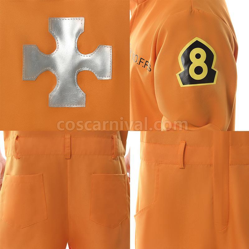 Fire Force kusakabe shinra 정회원 코스프레 의상 coscarnival