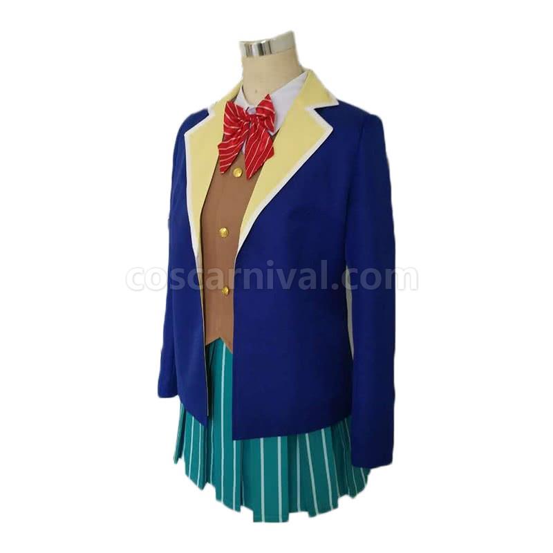 Happy Sugar Life Matsuzaka Sato School Uniform Cosplay Costume coscarnival