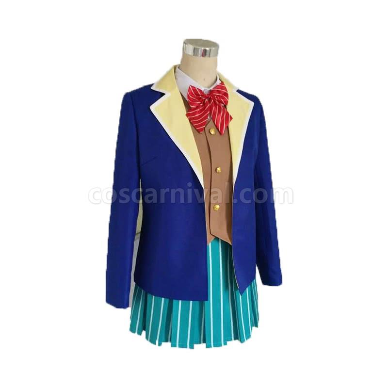 Happy Sugar Life Matsuzaka Sato School Uniform Cosplay Costume coscarnival