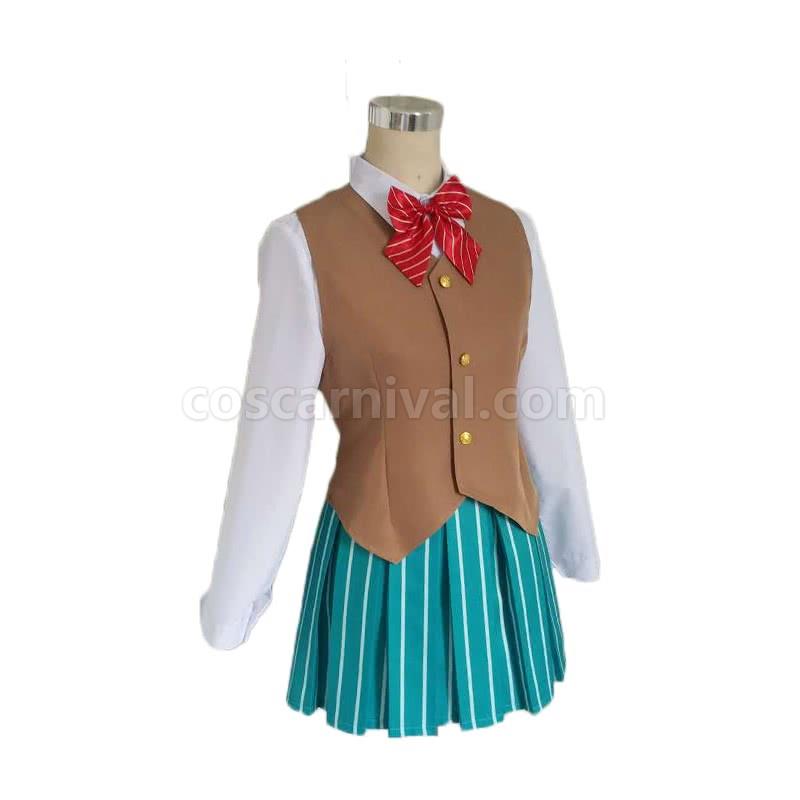 Happy Sugar Life Matsuzaka Sato School Uniform Cosplay Costume coscarnival